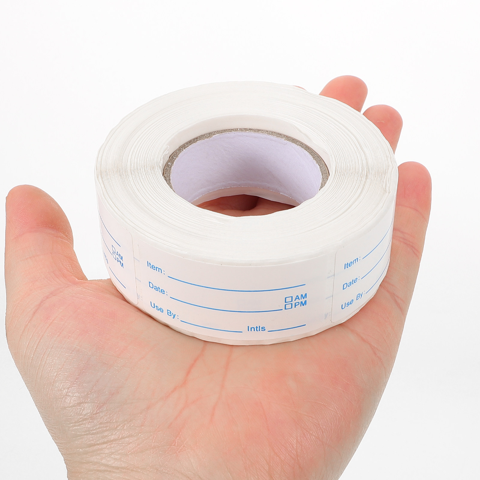 Food Storage Labels - 1 Rolle Datums-Etiketten, Lebensmittel-Etiketten für Behälter,