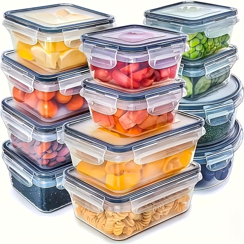 Food Storage Meals - 8-teiliges Set mit 4 Behältern und