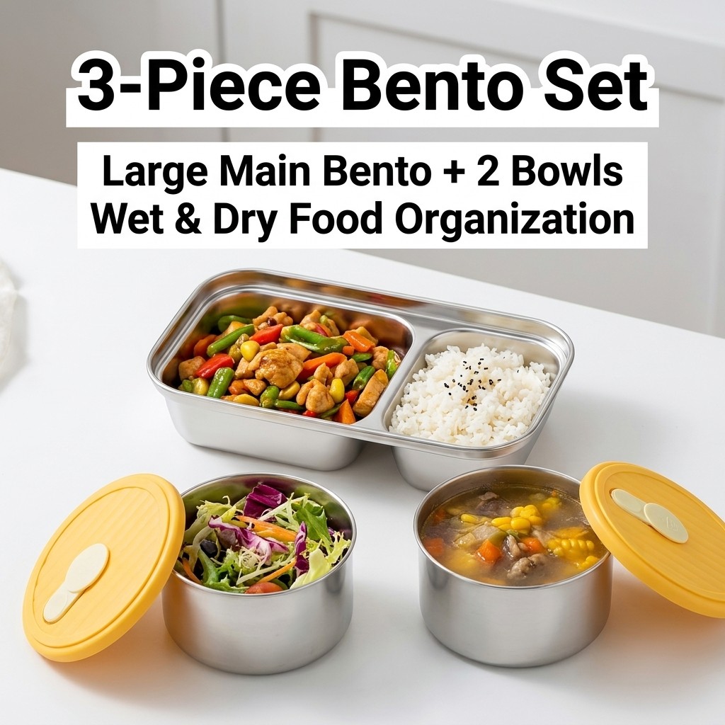 304 Edelstahl Bento-Box Mikrow – Food Storage Oven Safe Bewertung und Preis