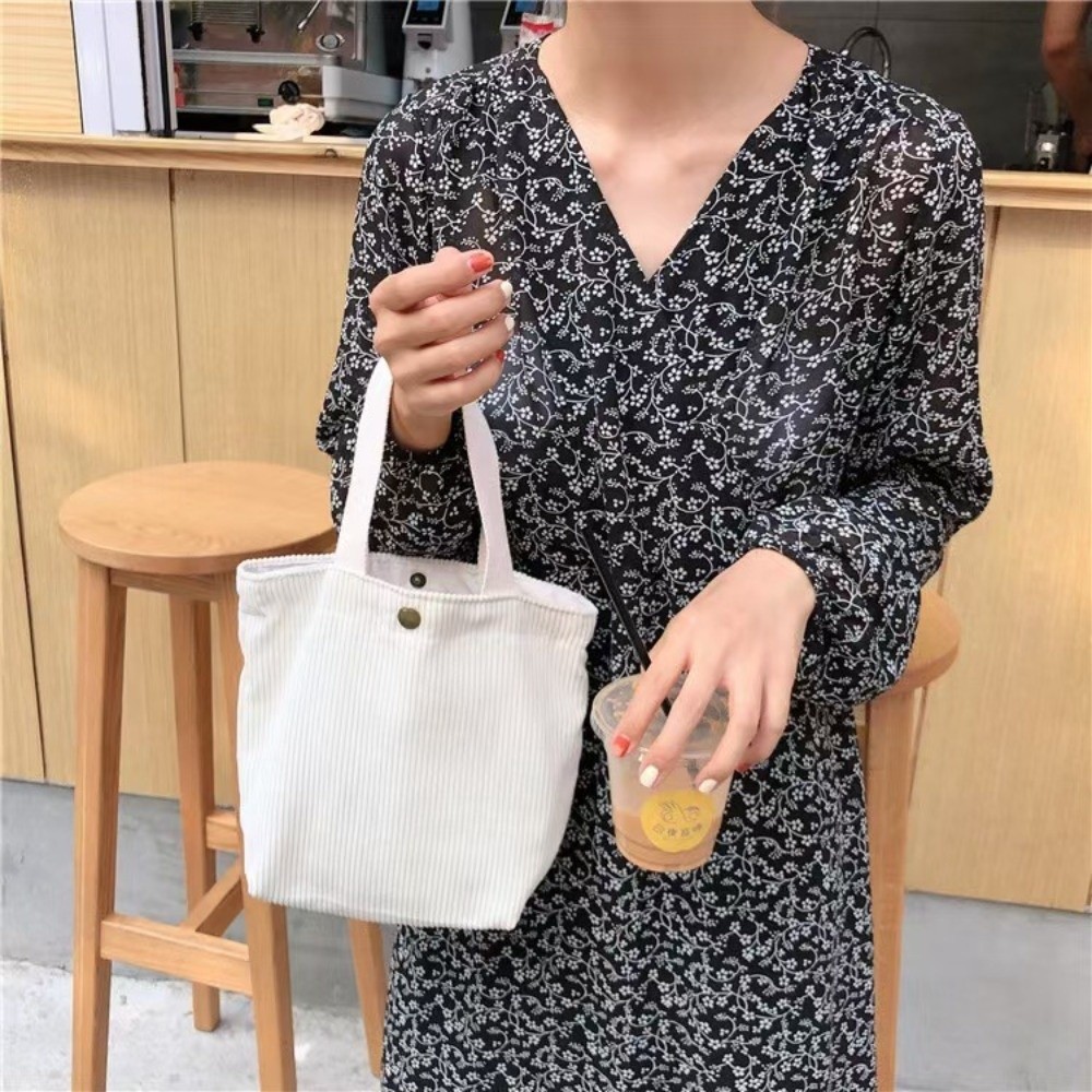 Trendige Cord-Lunch-Tasche, Ba – Food Storage Bag Bewertung und Preis