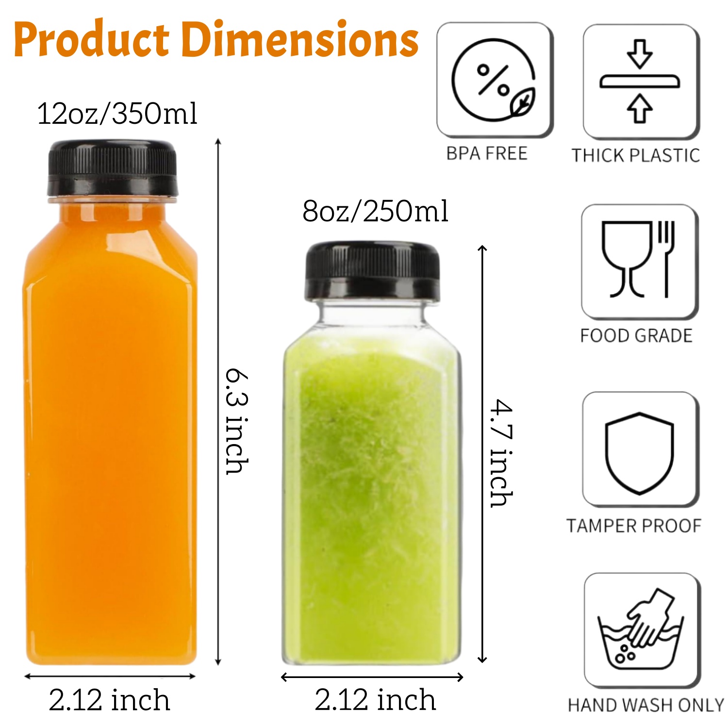 20–80 Stück Kunststoff-Saftfla – Food Storage Labels Bewertung und Preis